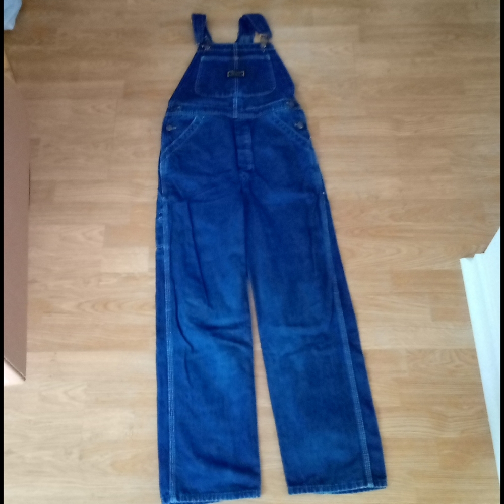 Washington Dee Dee girls size 14 denim overalls